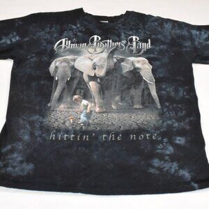 Vintage 2003 Allman Brothers Band (hittin' the note) Beacon Theatre NYC T shirt